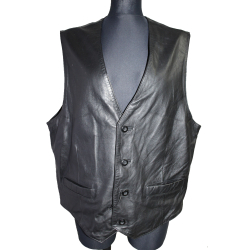 KAMIZELKA MOTOR SKÓRA HENRY MORELF rozm. 52